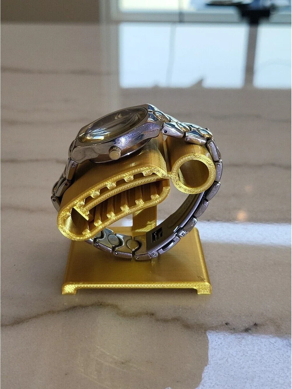Vtg Chalisson Womans Watch New Battery 28mm 6.25